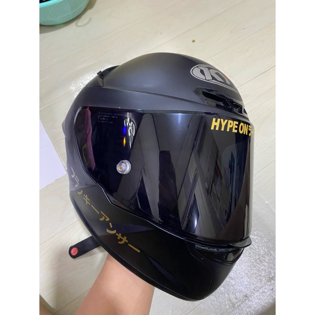 HELM FULLFACE KYT TT COURSE PAKET GANTENG