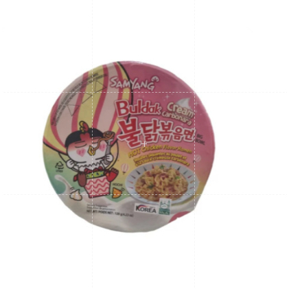 

Samyang Cream Carbonara Buldak Hot Chicken Ramen Bowl