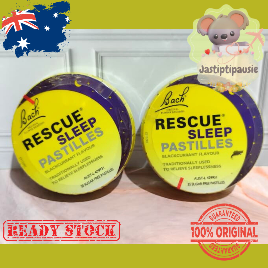 

Rescue Remedy Sleep Pastilles 50g AUSTRALIA READY Remedy Droper, Remedy Pastilles and Sleep Dropper