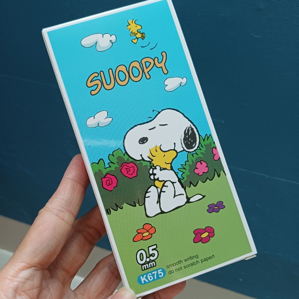 

Pulpen SNOOPY gel per lusin (isi 12) K675
