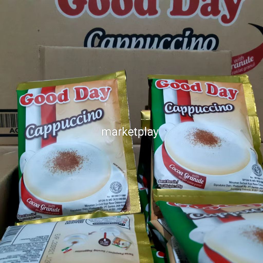 

GOOD DAY CAPPUCINO 1renceng isi10pcs