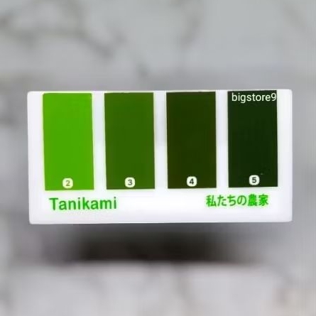 Bagan warna daun 4 chart padi alat ukur nitrogen