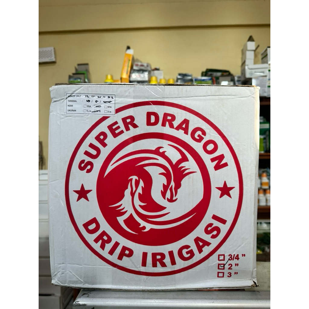 SELANG SUPER DRAGON 2 IN TEBAL 200 micron - SELANG DRIP IRIGASI SUPER DRAGON 2 IN