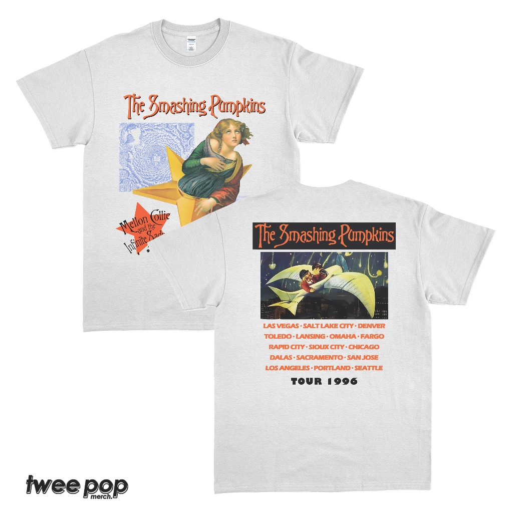 Original KAOS BAND SMASHING PUMPKINS - MELLON COLLIE POSTER Unisex Tee