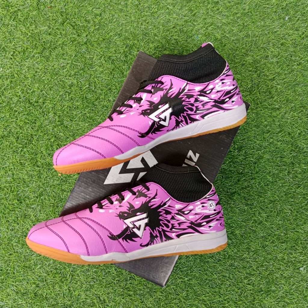Sepatu Bola Futsal Gaztruz Pink Sport Original