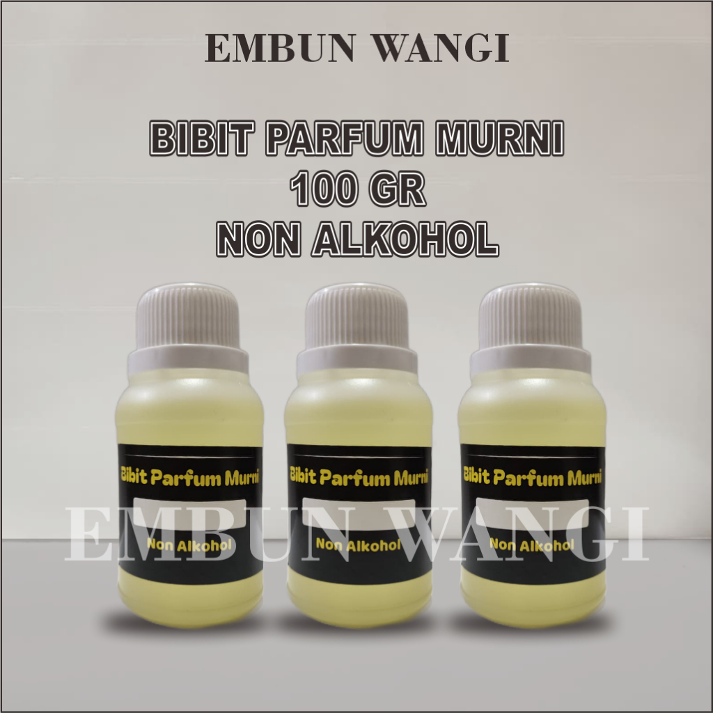 (100 GR) BIBIT PARFUM MURNI GRADE (B) NON ALKOHOL
