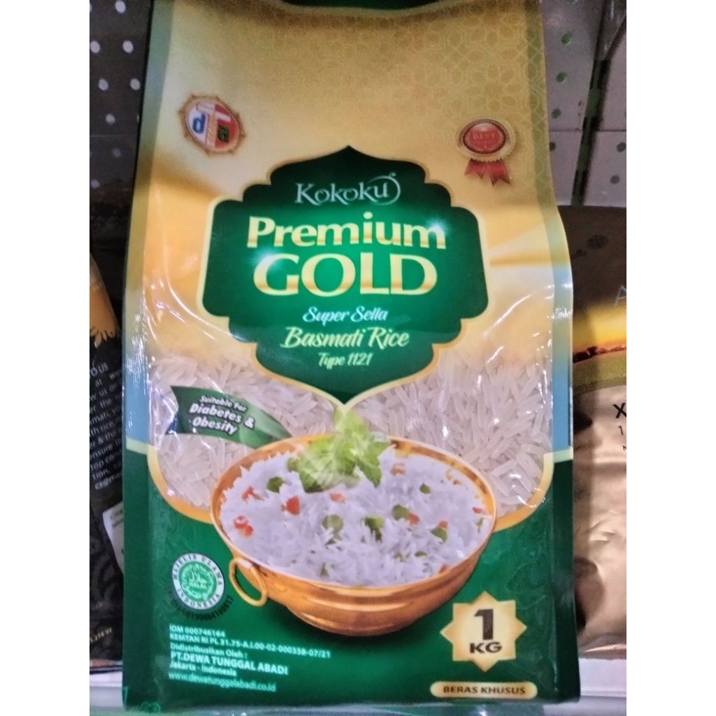 

Beras basmati kokoku 1kg