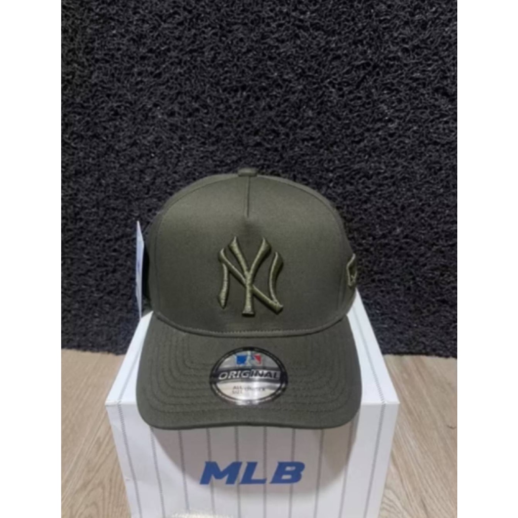 TOPI BASEBALL MLB NY LOGO ORIGINAL FULL GREEN CAPS / TOPI PRIA FULL SET / TOPI PRIA WANITA