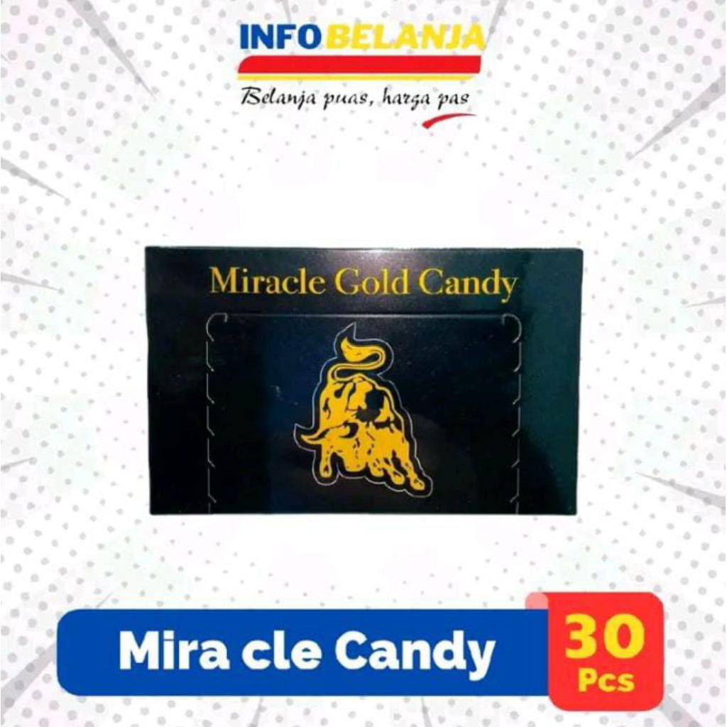

Miracle Candy 30 Pcs Original - Permen Miracle Ginseng