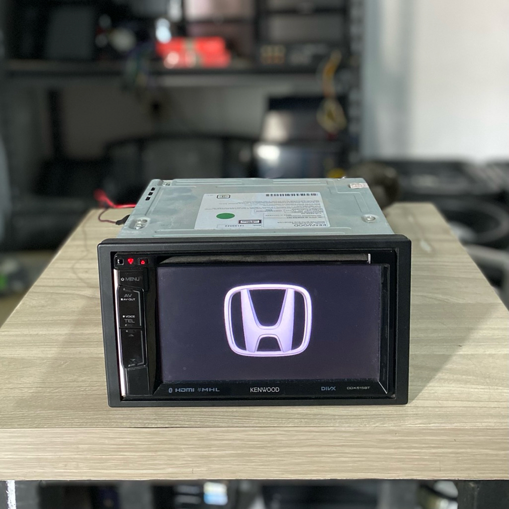 head unit double din merk kenwood ddx515bth bluetooth 7 inch