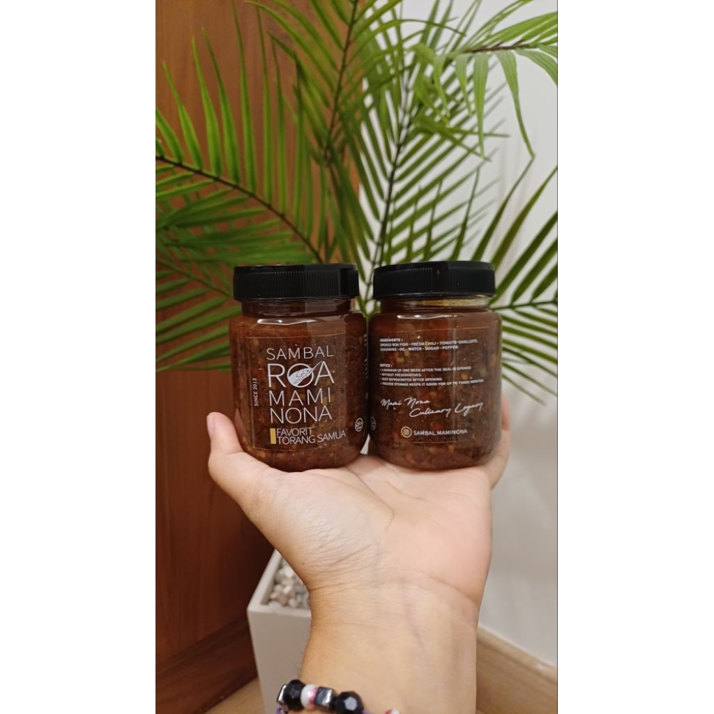 

Sambal ROA & CAKALANG asli manado. Homemade racikan keluarga.