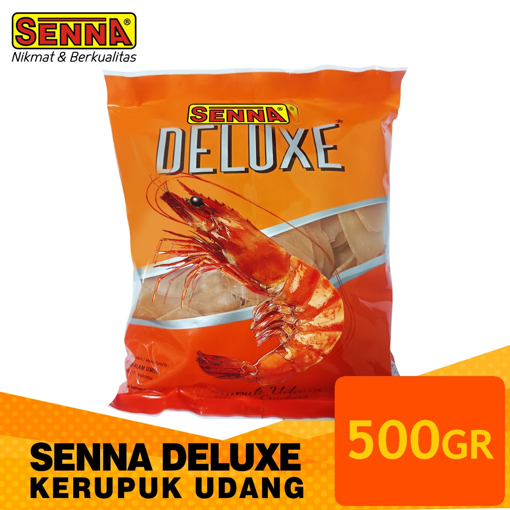 

Kerupuk Senna Deluxe Udang 500gr / Kerupuk PAG Shop / Kerupuk Senna Udang / Kerupuk Udang