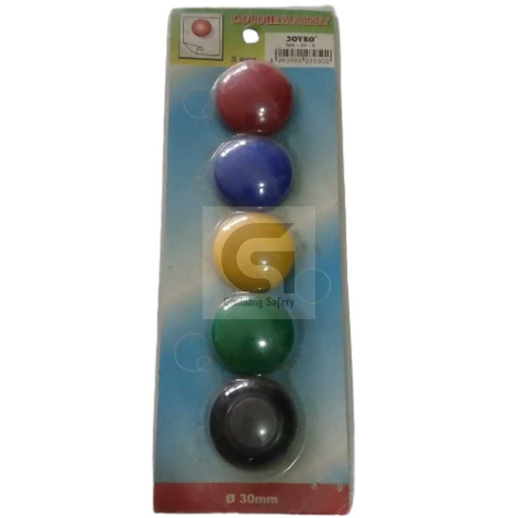 

JOYKO MAGNET WARNA / MAGNET PAPAN TULIS "MN 30mm