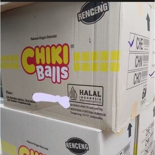 

1 dus isi 60 pcs Chiki Balls KEJU 10gr