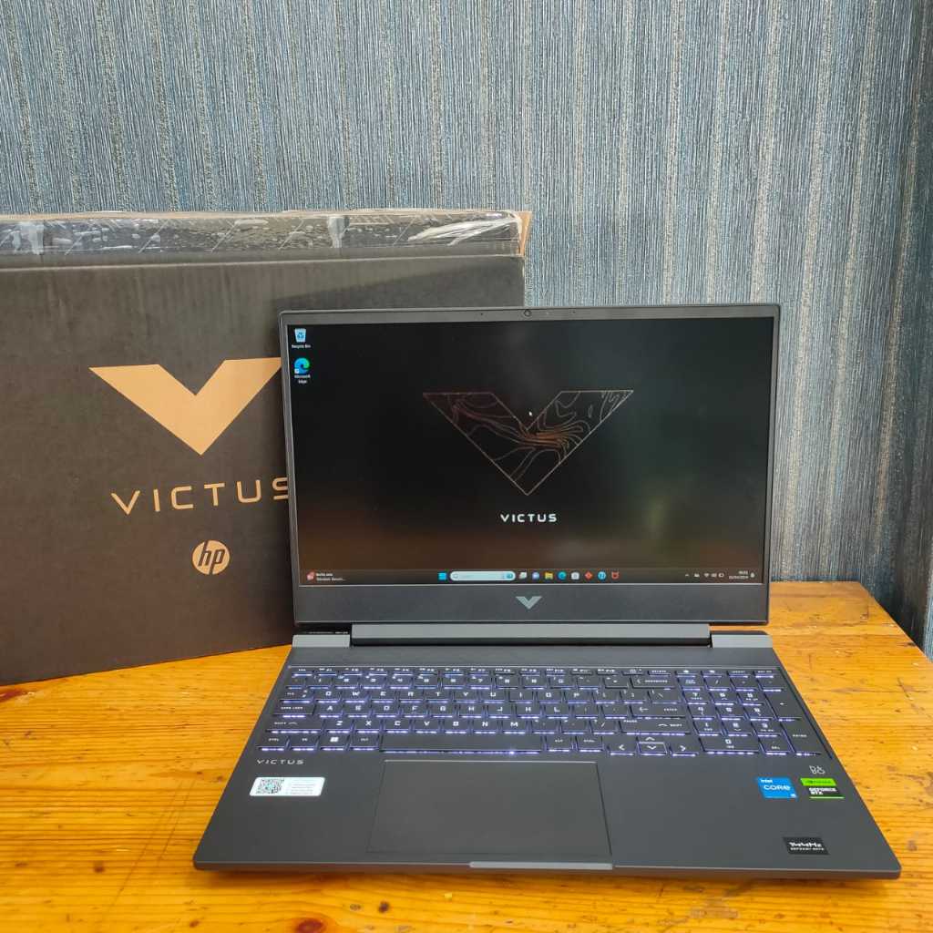 LAPTOP SECOND,Laptop Hp Gaming Victus 15-fa1094TX, Intel i5-12450H, 8/512Gb, #Vga GeForce RTX 2050 4