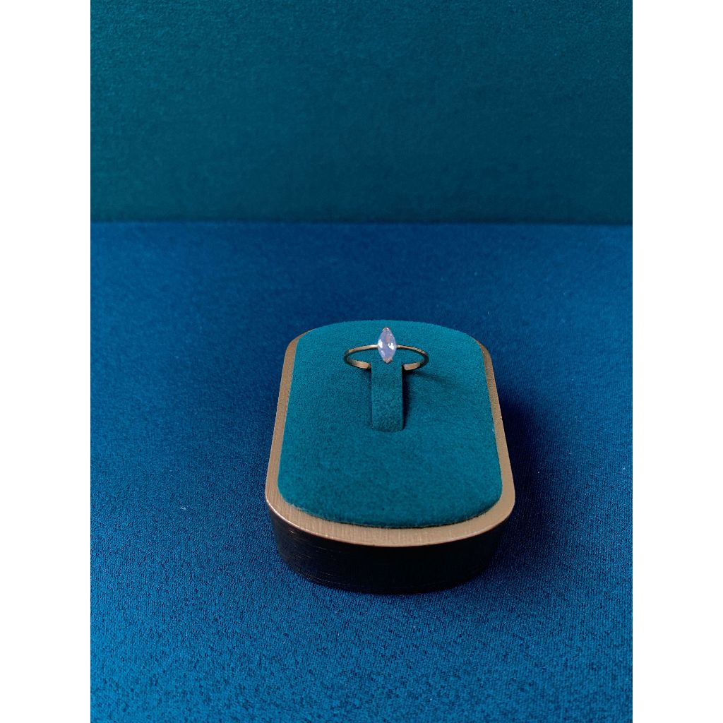 Cincin Marquise - 0.5 gram - Perhiasan & Aksesoris Cincin Wanita Emas Muda Asli 3K - COD