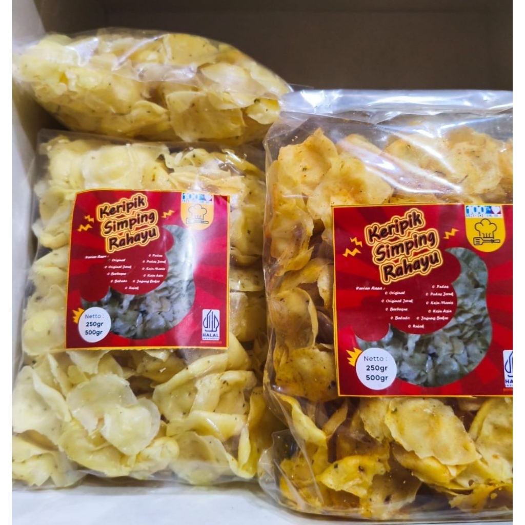 

Keripik Simping rahayu Netto 250gram