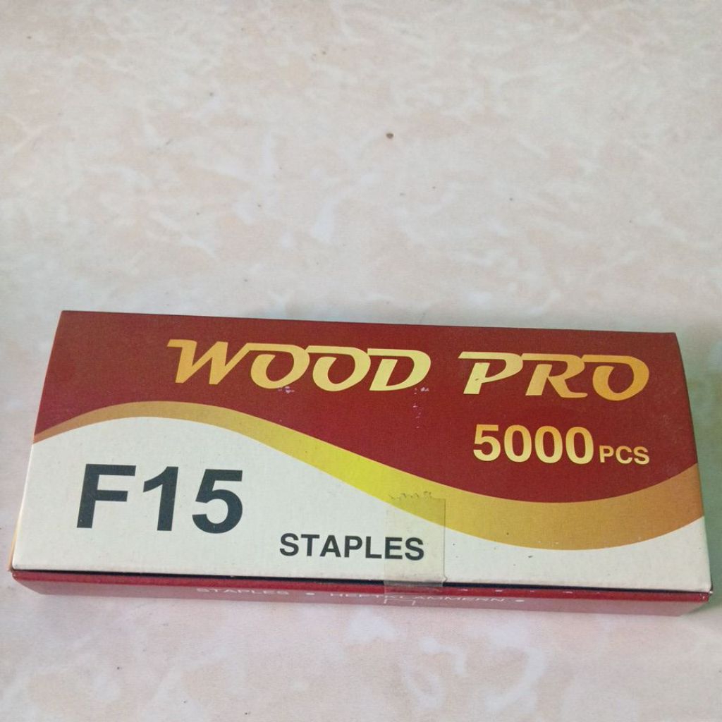

Staples f15 Wood pro red / airnails F15 woodpro red / paku tembak angin f15 woodpro red isi 5000pcs