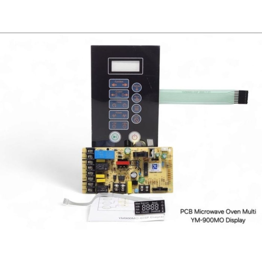 PCB / Modul Microwave Oven YM-900MO Display Multi Universal