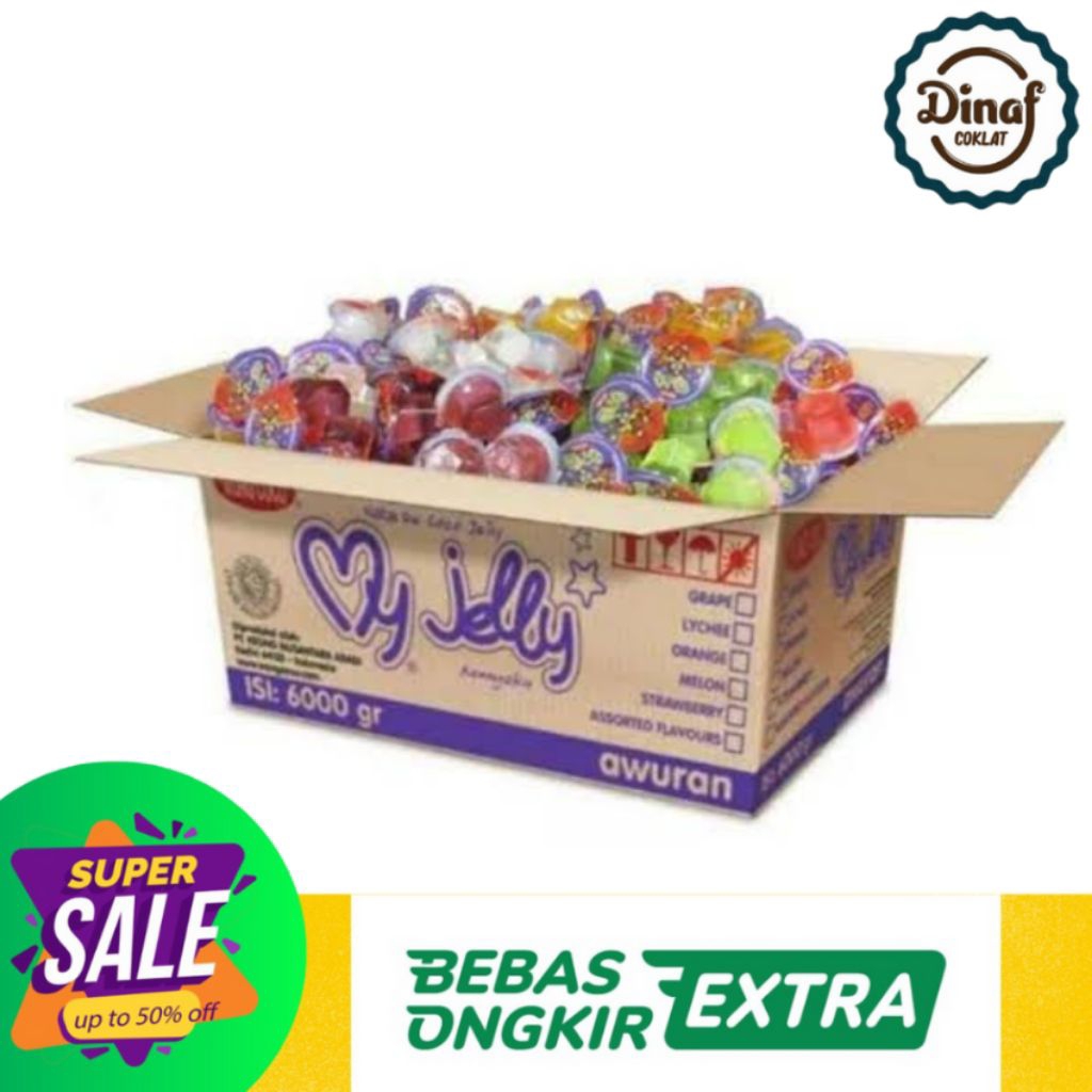 

My Jelly Wong Coco 1 Kg – Jelly Segar, Kenyal & Enak Dimakan Kapan Saja