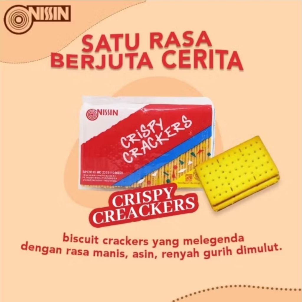 

NISSIN CRISPY CRACKERS 225G