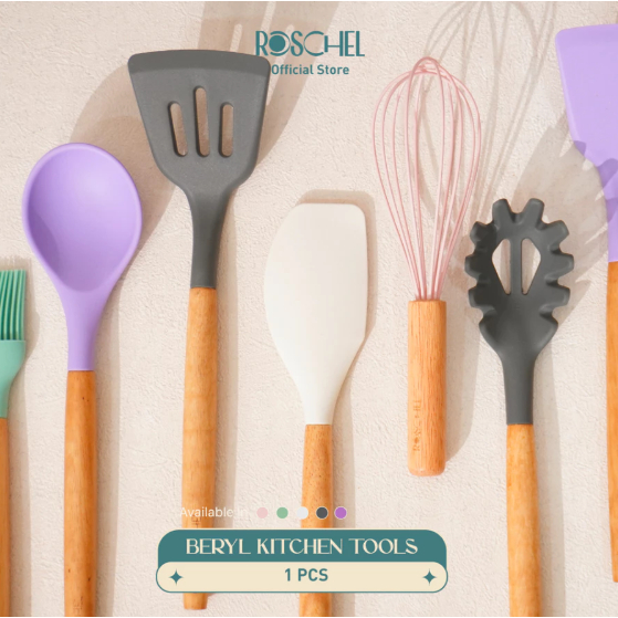 Roschel Beryl Kitchen Tools Peralatan Masak Sillicone TAHAN PANAS RTS-110 Satuan