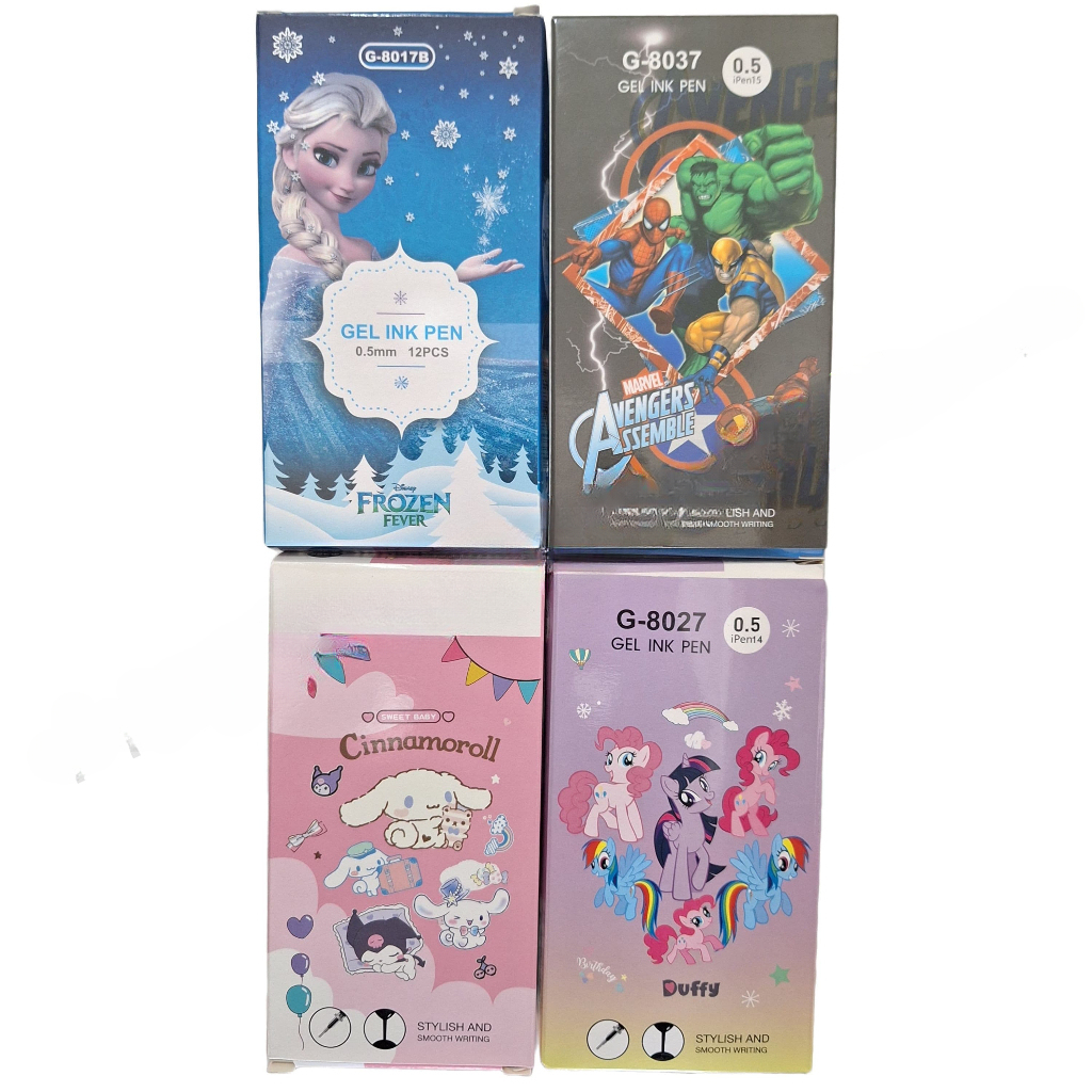 1 Kotak Pena Gel INK PEN 0,5 MM Fancy // Pena Gel INK PEN 0,5 MM Fancy