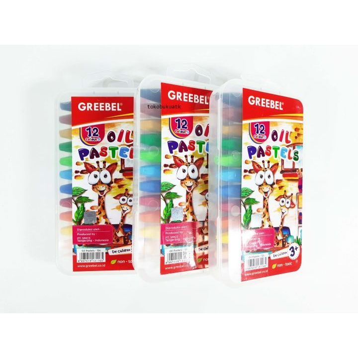 

Grebel Oil Pastels 12 Warna – Crayon Minyak Halus & Berkualitas Harga Grosir Bisa Cod