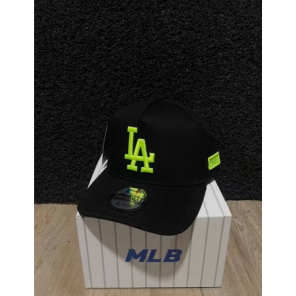 TOPI BASEBALL MLB LA STABILO ORIGINAL BLACK CAPS / TOPI PRIA WANITA / TOPI FULL SET