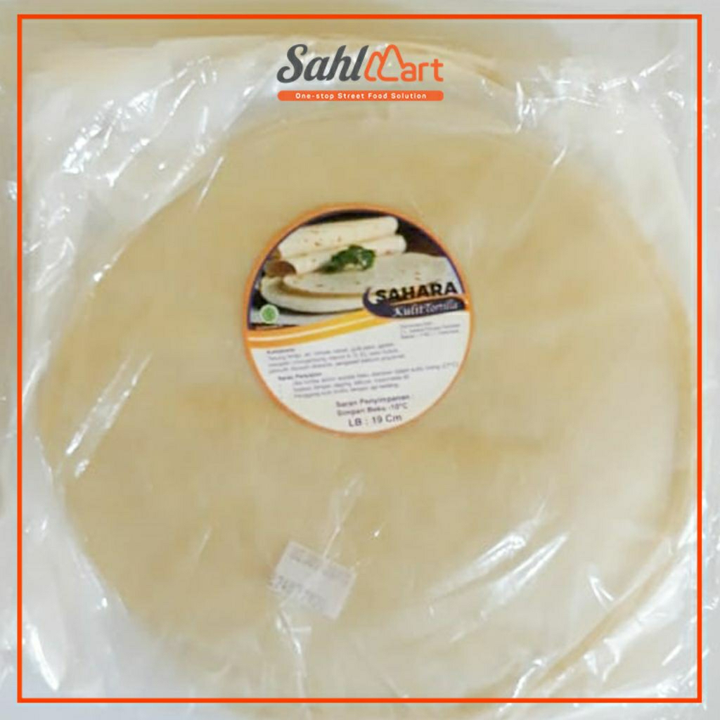 

Tortilla Bidayah (Kulit Kebab) original ukuran 19/20 cm isi 20 lembar