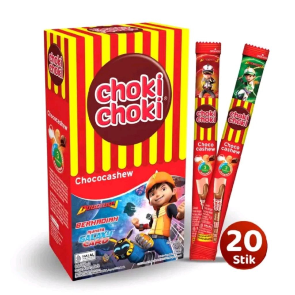 

Choki Choki Cokelat Stik isi 20 pcs @9gr