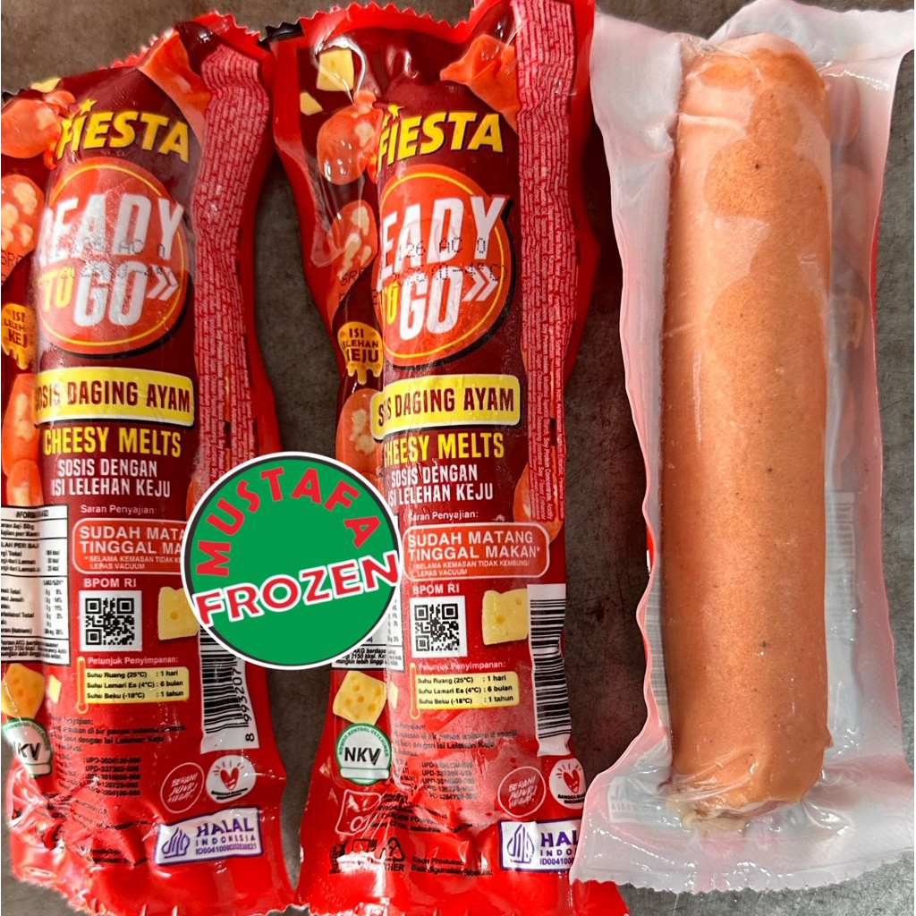 

Fiesta RTG Sosis Ayam Cheesy Melt