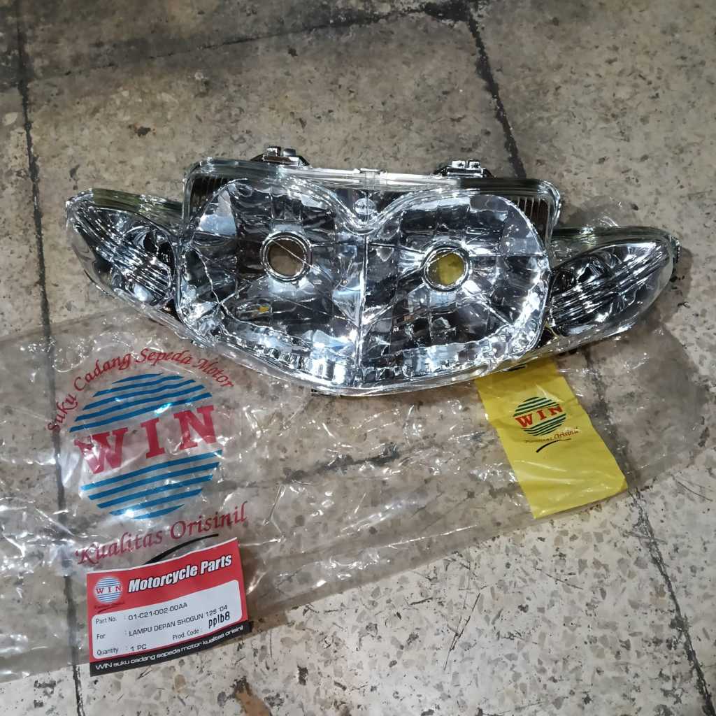 Lampu depan shogun 125 04 Lampu depan shogun 125 07 Refektor depan shogun 125 04 Refektor depan shog