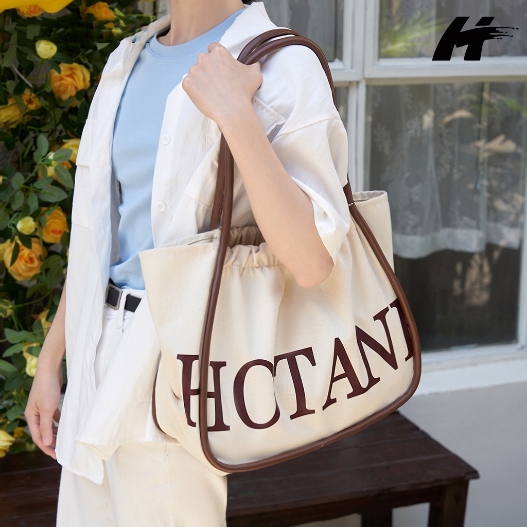 HT Tote Bag Shoulder Korea style bag tas bahu fashion