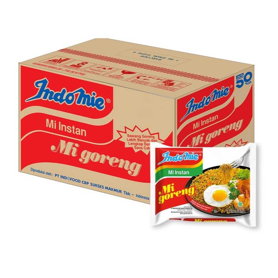 

Indomie Mie Instan Goreng 1 Dus isi 40 Pcs