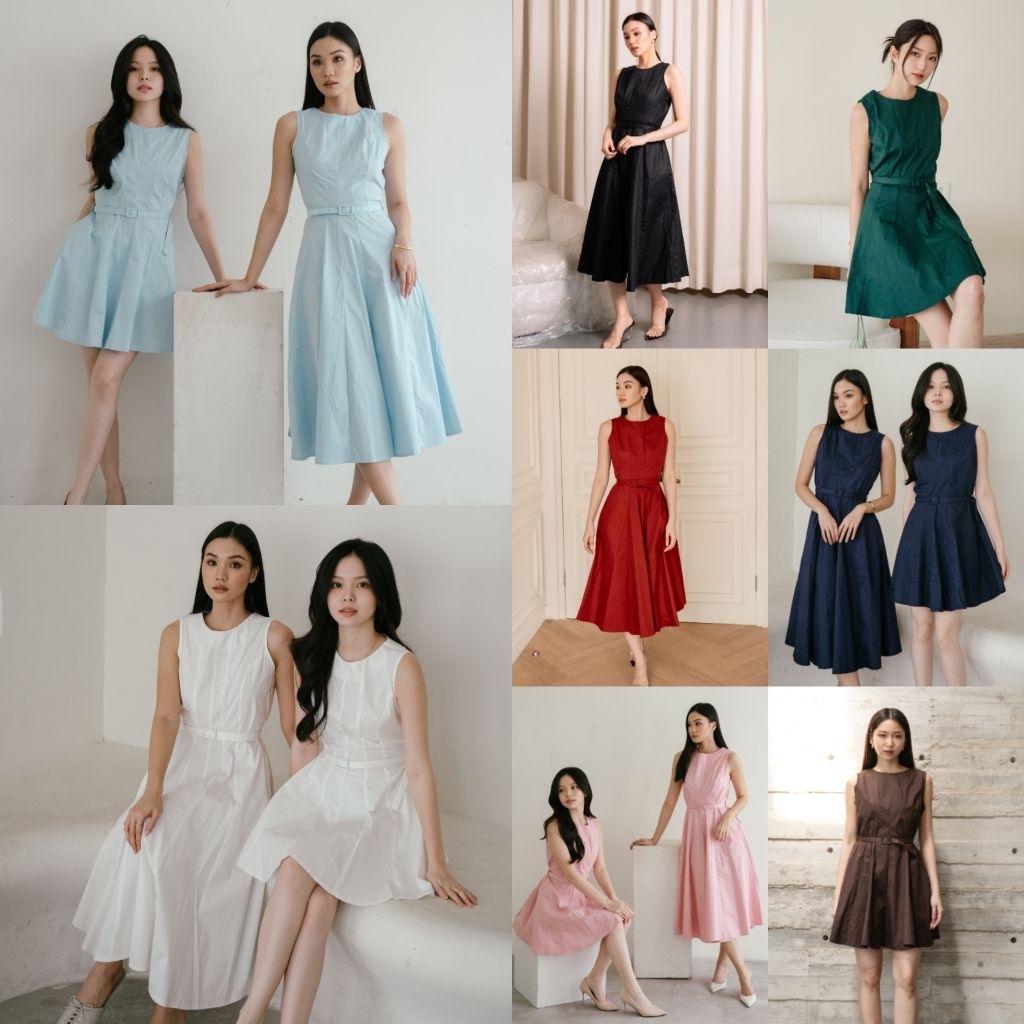 [LUNAR COLLECTION] QUINCY MINI DRESS | QUINCY MIDI DRESS