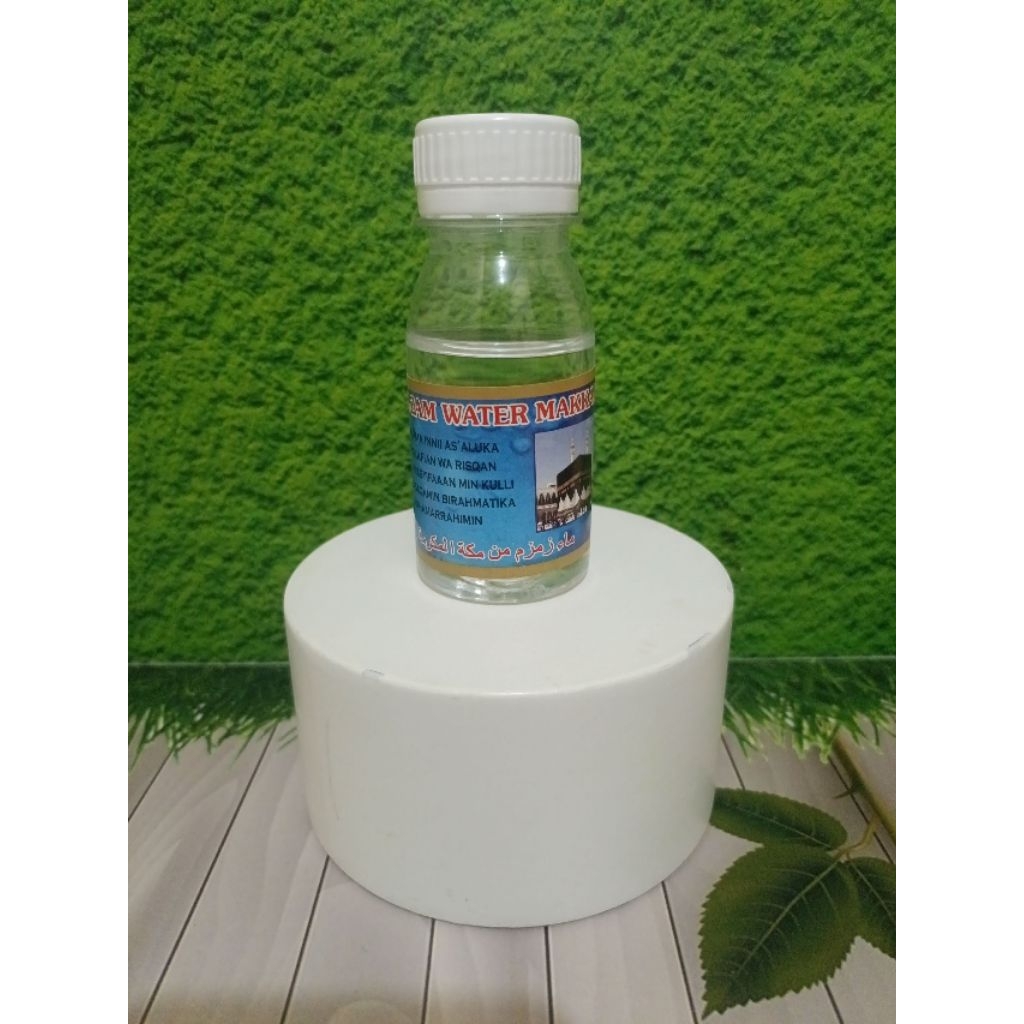 

Air Zam Zam 60 Ml 1 Pcs Original Asli Kandungan Murni Air Zam-Zam.