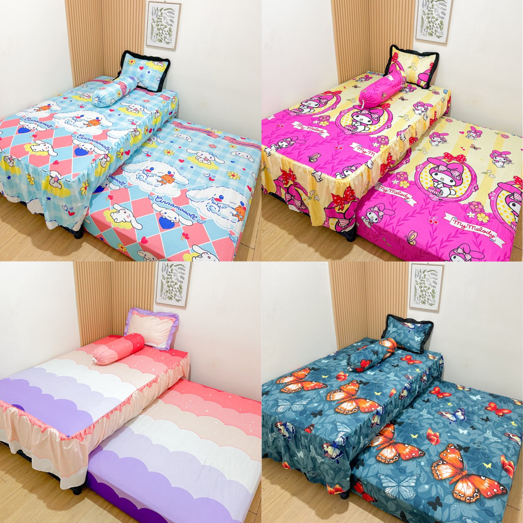 SALE  SPREI SORONG RUMBAI 120x200 | LAST STOK