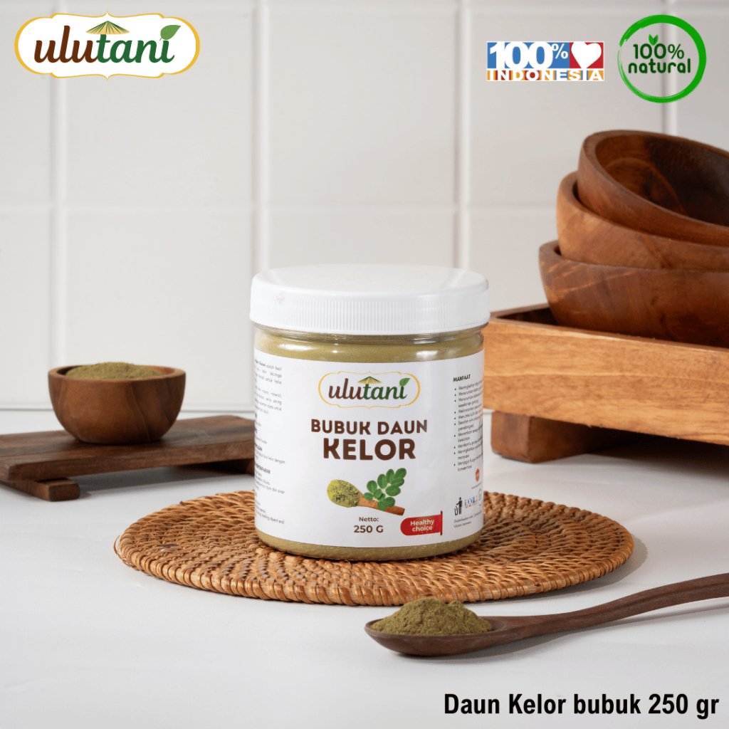 

Daun Kelor Bubuk Murni Ulutani 250 gr