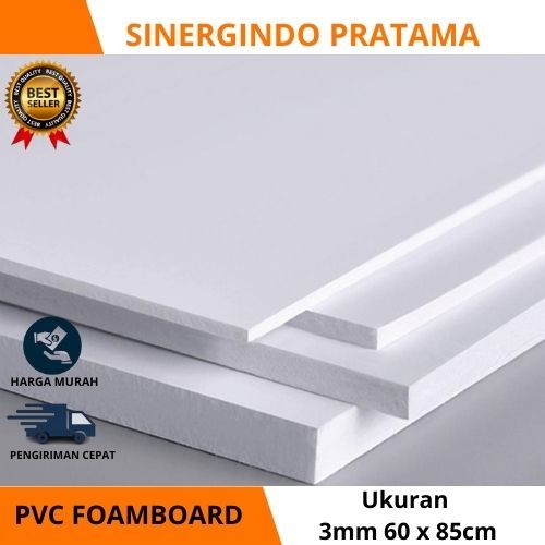 

PVC Board / PVC Foamboard / potongan ukuaran 3mm 60 x 85cm