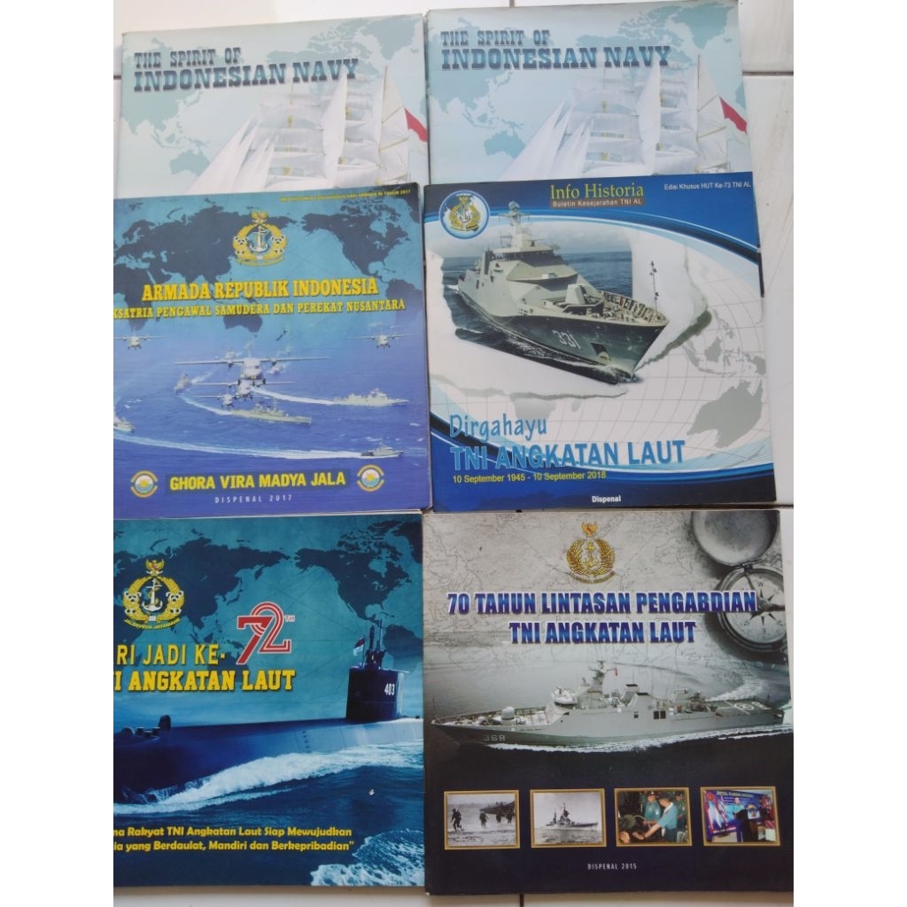 Majalah Bekas DISPENAL majalah TNI AL EDISI KHUSUS HUT TNI AL