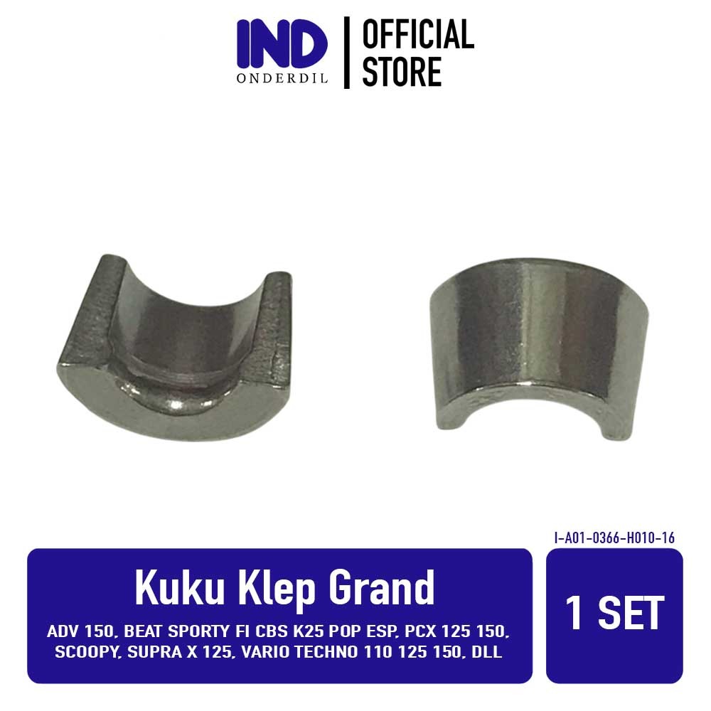 IND Onderdil Kuku Klep Grand ADV 150 & BeAT FI CBS K25 POP eSP K61 Sporty K25G K81 & Grand Impressa 