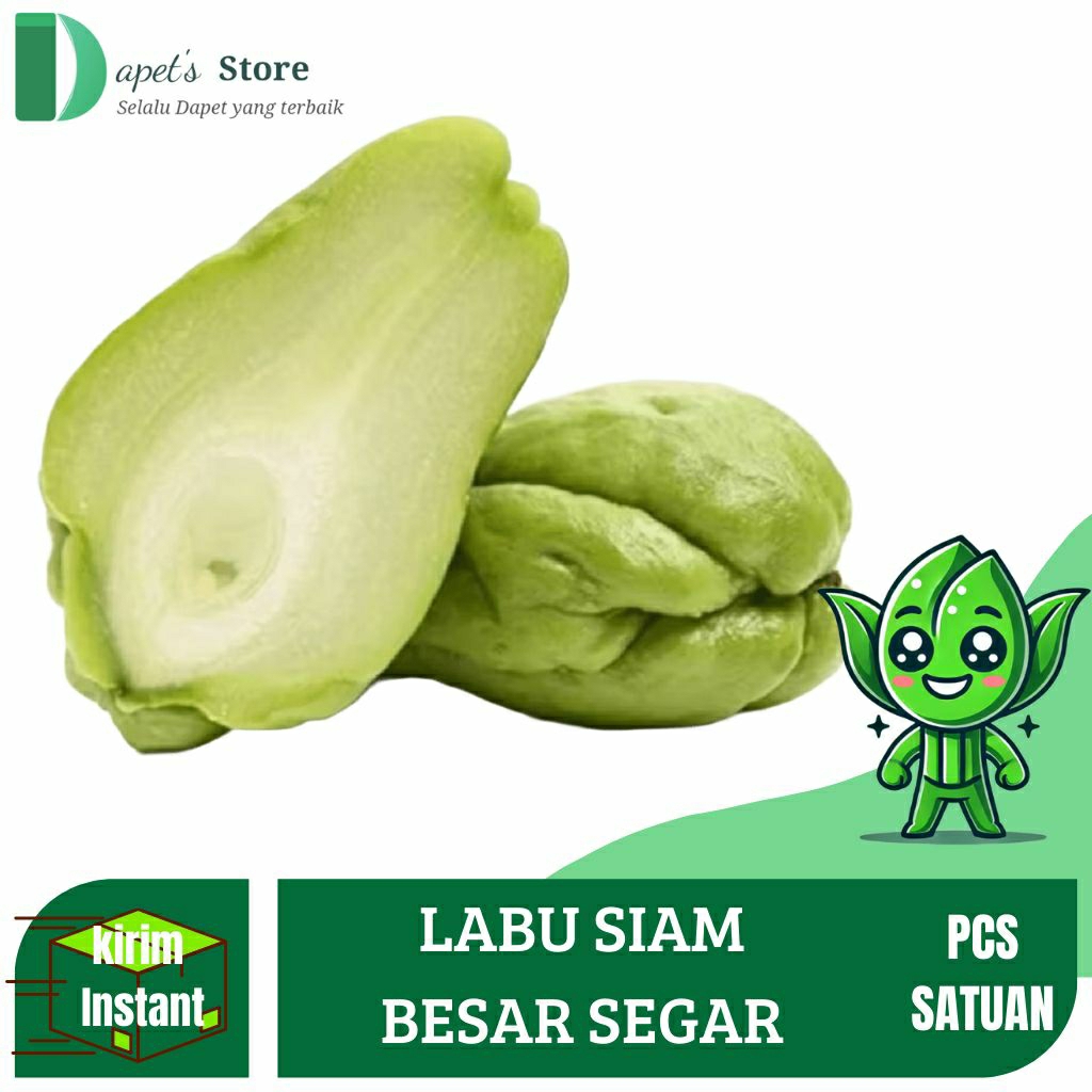 

Labu Siam Besar Labu Siam Jumbo Segar Labu Siam Fresh Satuan - Dapet'S Store