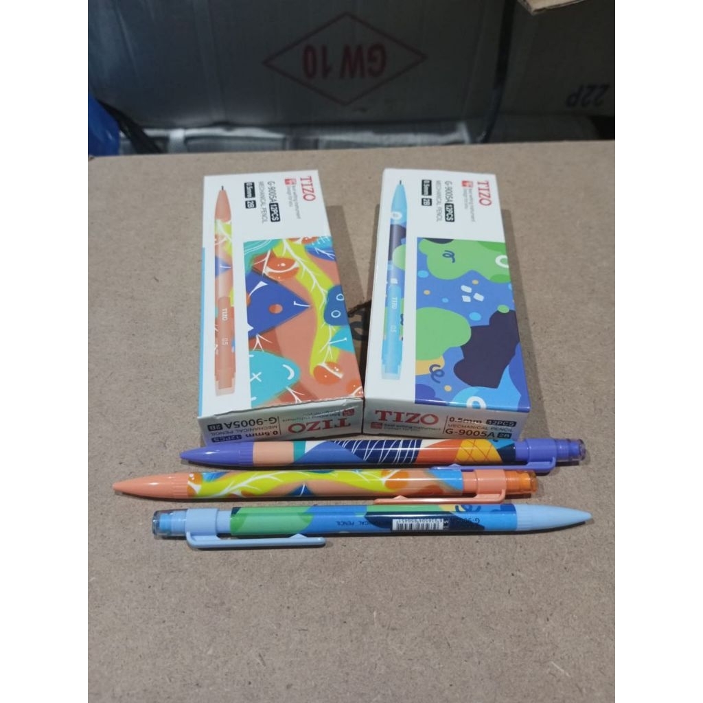 

(1pak) Pensil Mekanik TIZO 0, 5mm G9005A/pensil isi kecil Tizo/pensil isi 0,5mm Tizo
