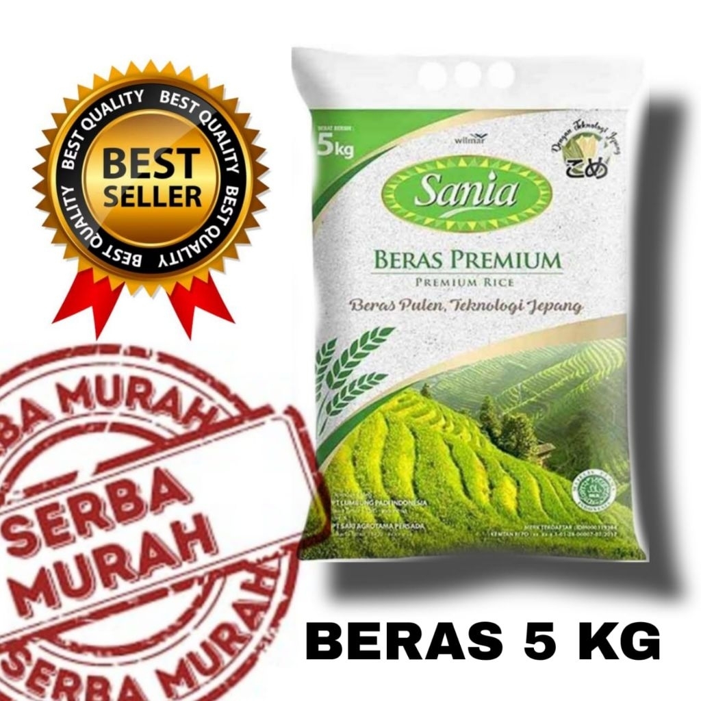 

beras sania 5kg