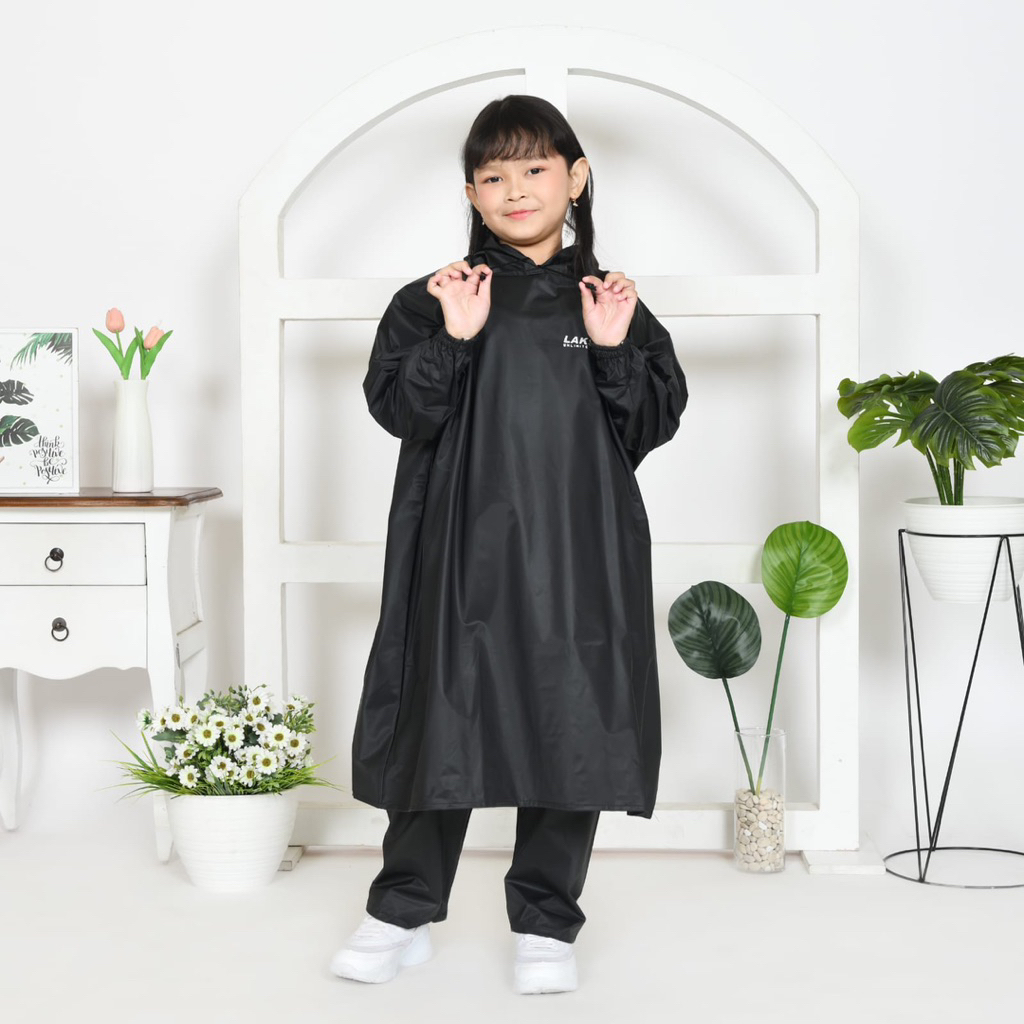 JAS HUJAN ANAK USIA 7-12 TAHUN JAS HUJAN PONCO+CELANA ANAK JAS HUJAN BAHAN PVC TEBAL JAS HUJAN ANAK 