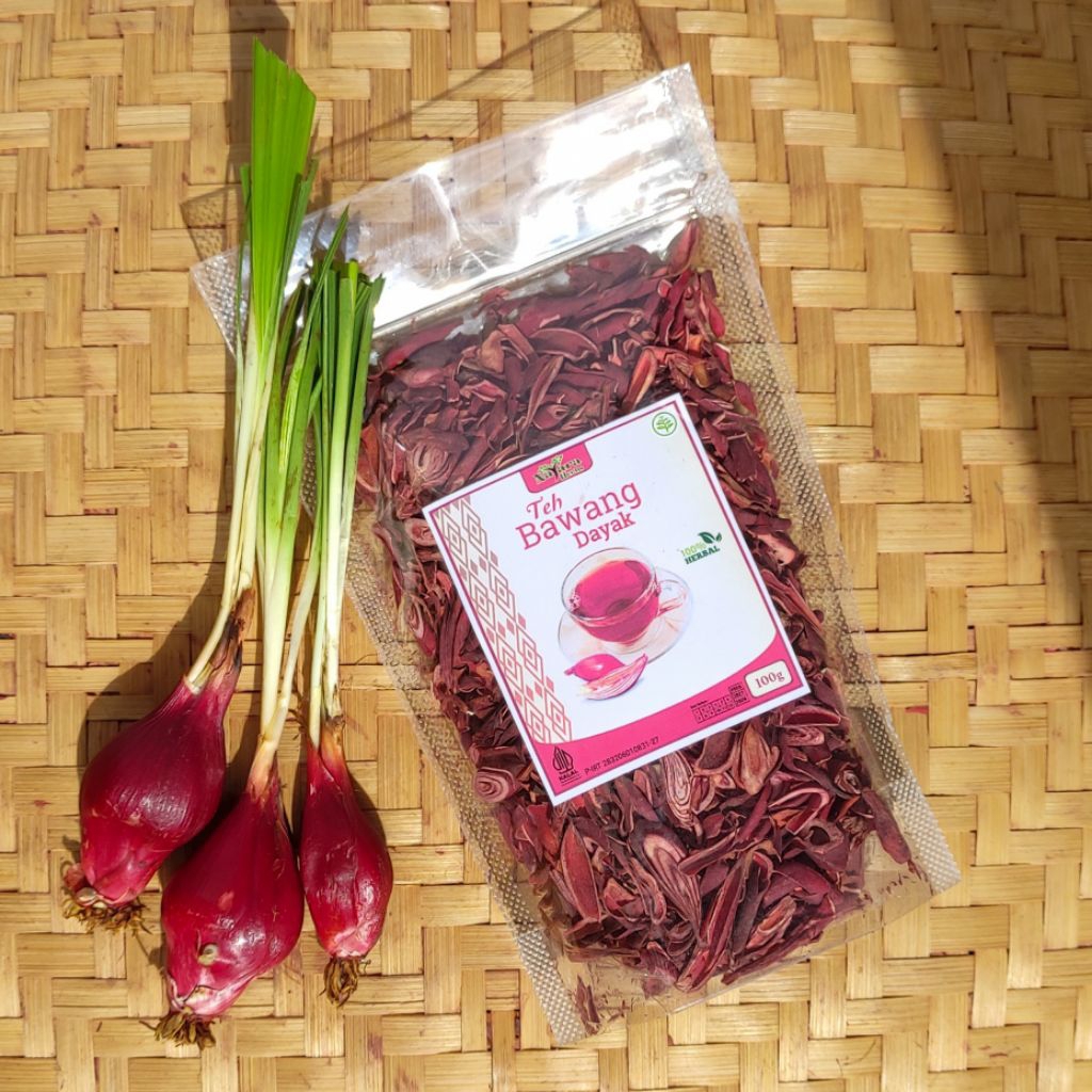

Teh Bawang Dayak Kering 100g ORIGINAL Murni 100% Tanpa campuran
