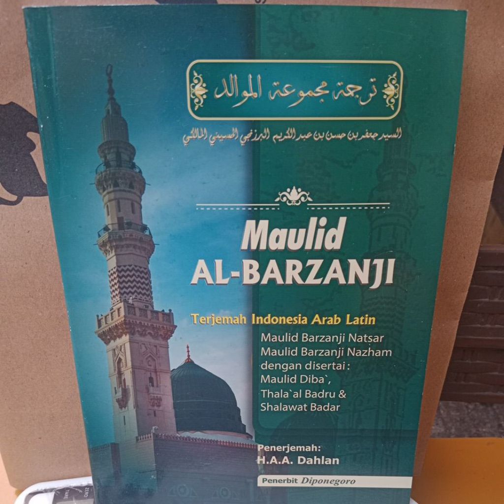 Maulid Al Barzanji terjemah Indonesia Arab latin