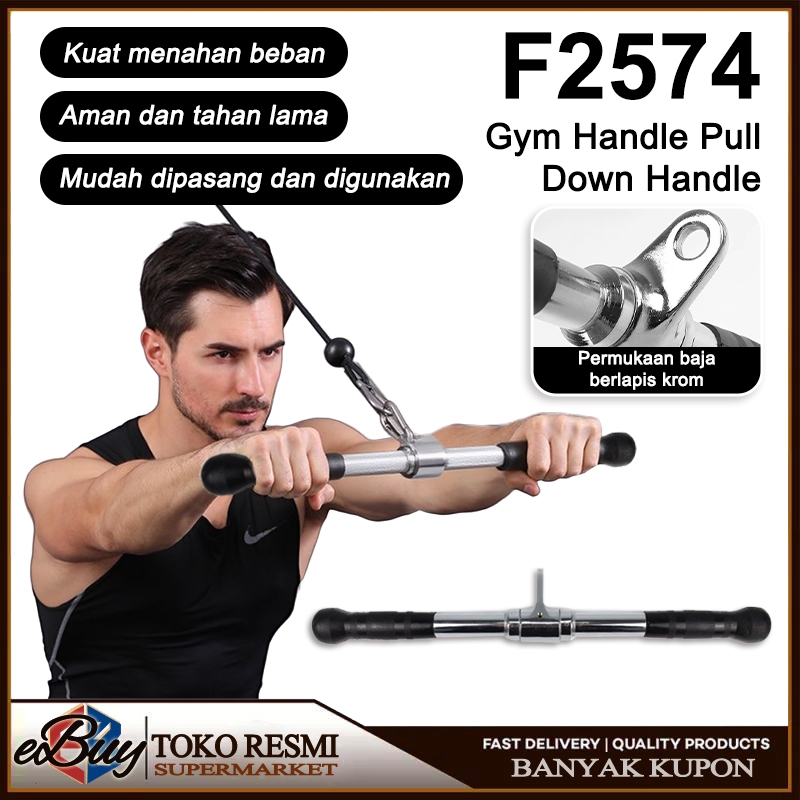 Gym Handle Pull Down Handle  Grip/ Pegangan Gym Tali Tricep /V Handle Gym Lat Pull Down/D Handle Gym