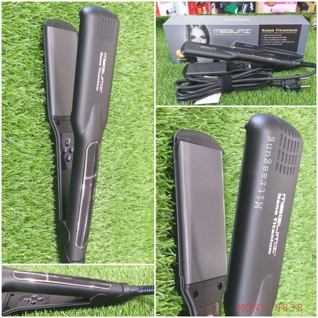 Catok Megumi Nano Titanium 100% ORIGINAL